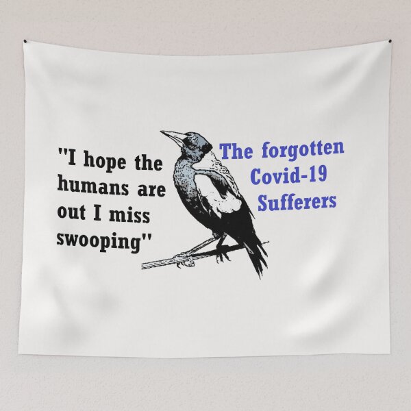 Item preview, Forgotten Covid-19 Sufferers designed and sold by PillowPuns.
