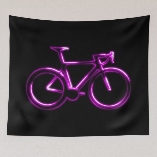 Item preview, Pink Neon Glow Road Bicycle designed and sold by RabeDesigns.