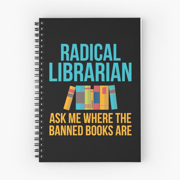 Item preview, Radical Librarian - Ask Me Where the Banned Books Are designed and sold by EstelleStar.