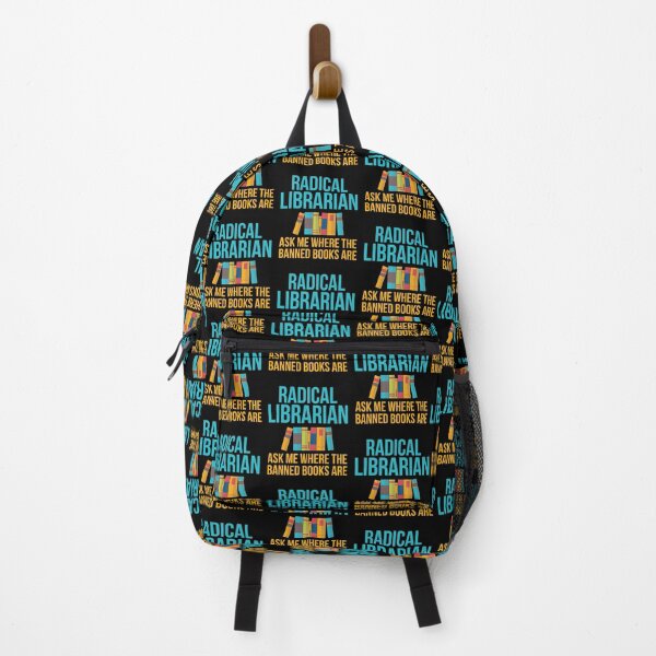 Item preview, Radical Librarian - Ask Me Where the Banned Books Are designed and sold by EstelleStar.