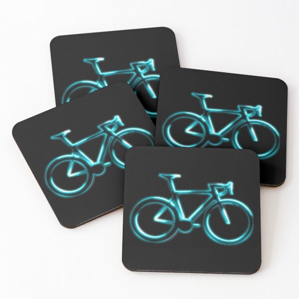 Item preview, Blue Neon Glow Road Bicycle designed and sold by RabeDesigns.