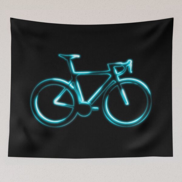 Item preview, Blue Neon Glow Road Bicycle designed and sold by RabeDesigns.