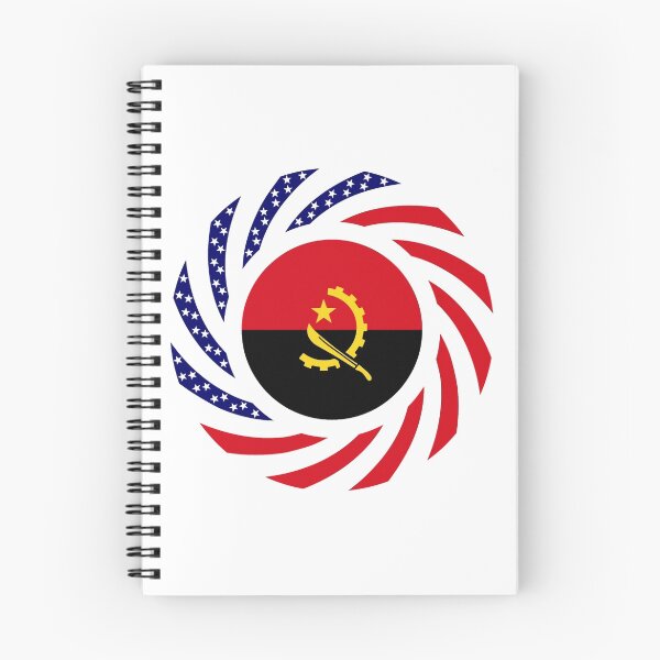 Item preview, Angolan American Multinational Patriot Flag designed and sold by Carbon-Fibre Media.
