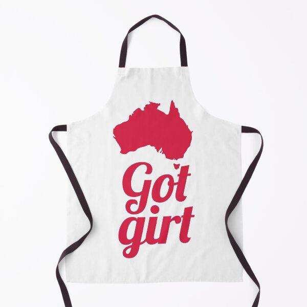Item preview, Australia's Got girt. Red text with red map of Australia - Humorous look at Australian national anthem designed and sold by Girty.
