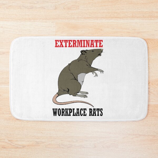Item preview, Exterminate Workplace Rats designed and sold by PillowPuns.