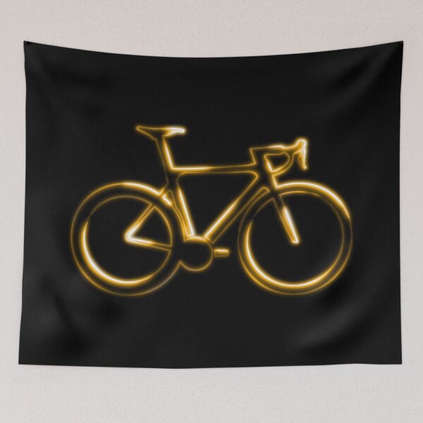 Item preview, Orange Neon Glow Road Bicycle designed and sold by RabeDesigns.