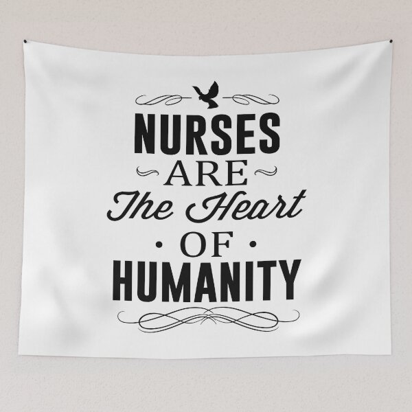 Item preview, Nurses Are The Heart of Humanity designed and sold by quoteedesigns.