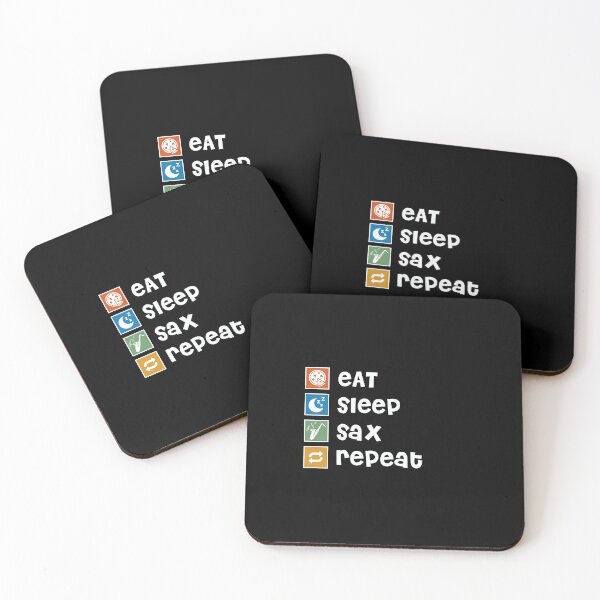 Item preview, Saxophone. Eat. Sleep. Repeat designed and sold by orlumbuspirate.