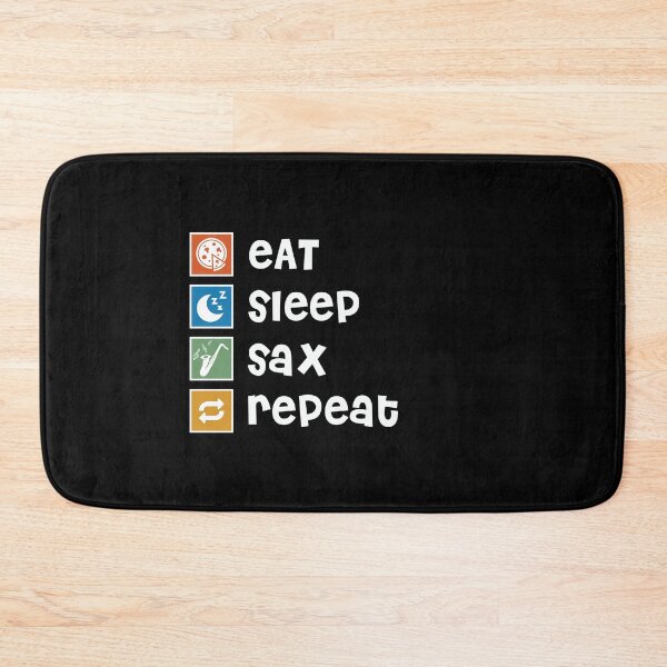 Item preview, Saxophone. Eat. Sleep. Repeat designed and sold by orlumbuspirate.