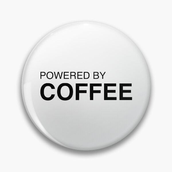 Item preview, Powered by Coffee designed and sold by maniacfitness.