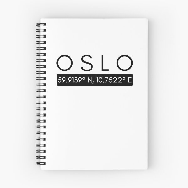 Item preview, Oslo Coordinates designed and sold by Jajamon.