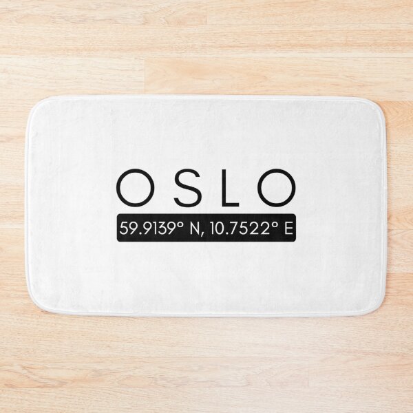 Item preview, Oslo Coordinates designed and sold by Jajamon.