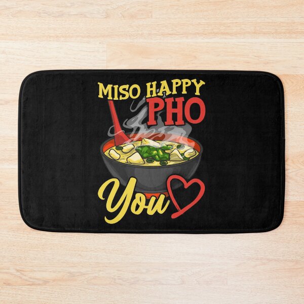 Item preview, Cute & Funny Miso Happy Pho You Miso Soup Pun designed and sold by perfectpresents.