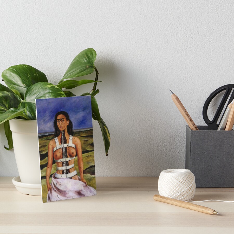 Tableau Frida Kahlo La Colonne Brisée