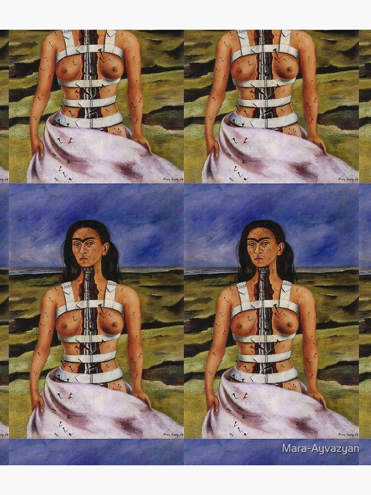 The Broken Column by Frida Kahlo by Mara-Ayvazyan