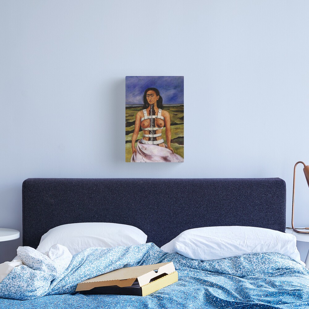 The Broken Column by Frida Kahlo Canvas Print