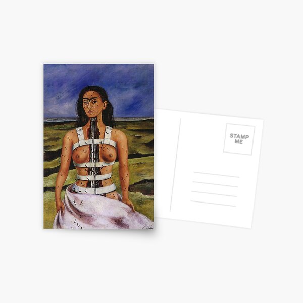 The Broken Column by Frida Kahlo Postcard