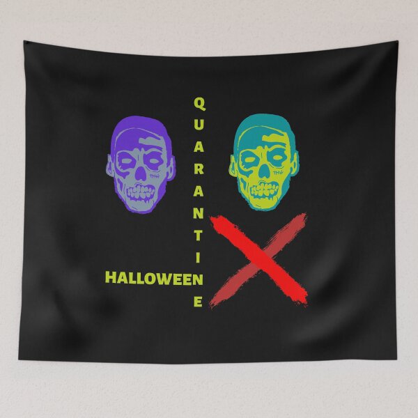 Item preview, Quarantine Halloween Premium T-Shirt designed and sold by Swooncake Press.