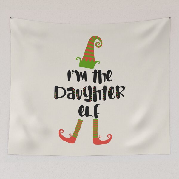 Item preview, I’m the daughter elf matching Christmas family costume designed and sold by JokeGysen.