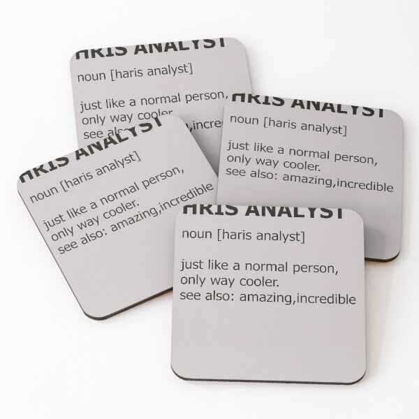 Item preview, Hris Analyst Funny Job quote Gift Men And Women designed and sold by Sarah38.