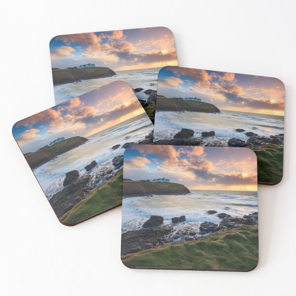 Item preview, Setting sun at Poldhu Cove designed and sold by bitm2007.