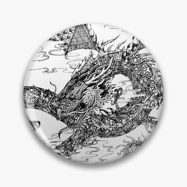 Item preview, Zentangle Dragon designed and sold by Sofia Yaron.