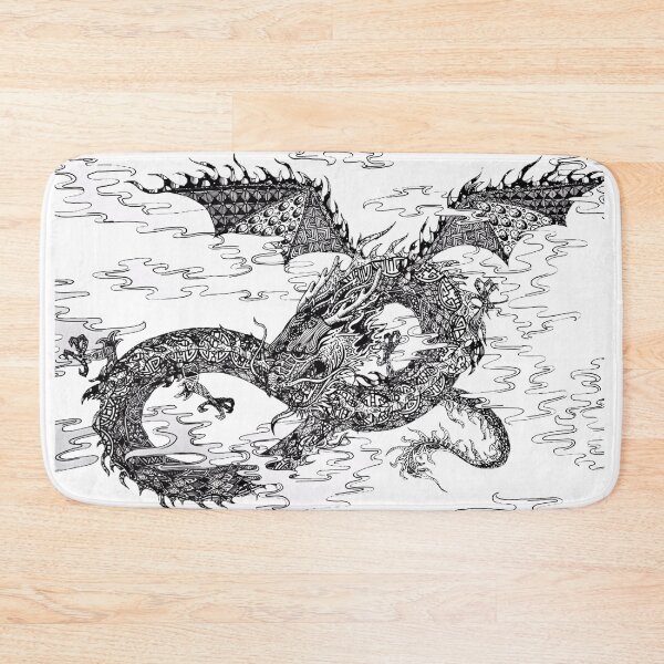 Item preview, Zentangle Dragon designed and sold by Sofia Yaron.