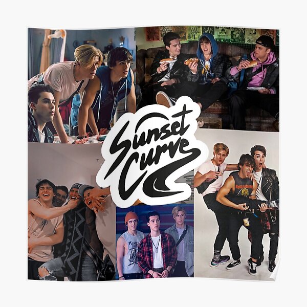Sunset Curve Collage from JATP Poster
