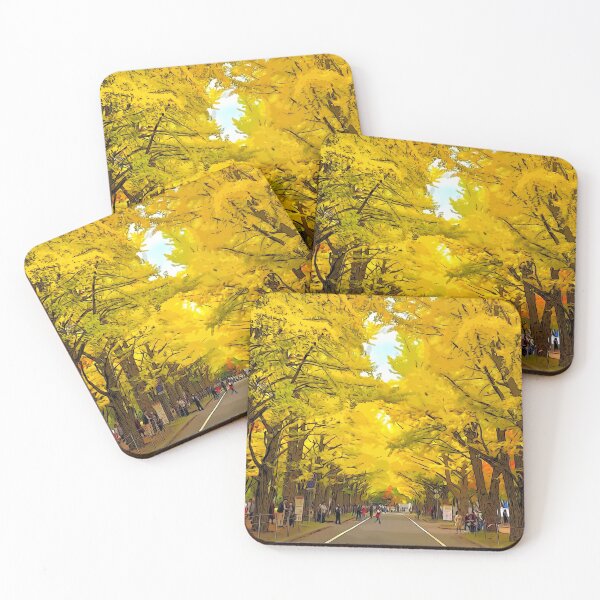 Item preview, Autumn Series: Ginkgo trees at Hokkaido University 2 designed and sold by guoshengz.