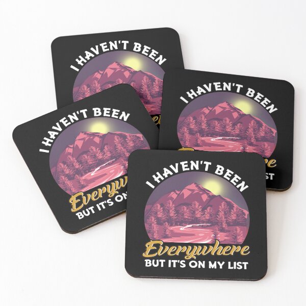 Item preview, I Haven't Been Everywhere But It's On My List Pun designed and sold by perfectpresents.