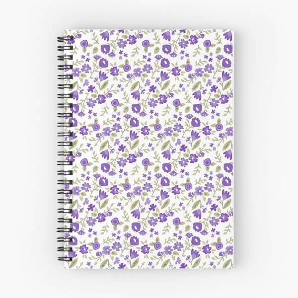 Aperçu de l'œuvre Purple Wild Flower Pattern créée et vendue par JupiterCyclops.