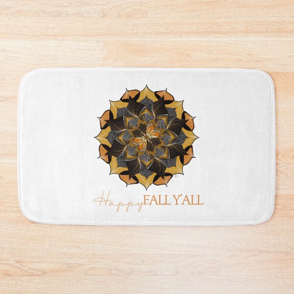Item preview, Happy Fall Ya’ll mandala designed and sold by DandelionSeeds.
