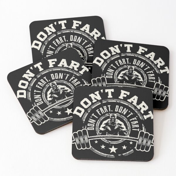 Item preview, Don't Fart Workougift, Fitness gift, Gym gift print designed and sold by Lisbob.