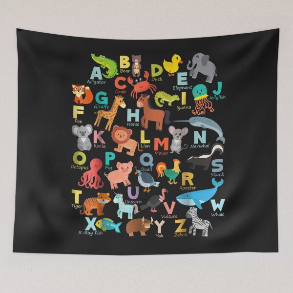 Item preview, Alphabet Animal ABCs Learning for boys girls designed and sold by taydyreo.