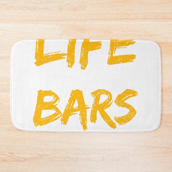 Item preview, MTB Life Behind Bars Mountain Bike Gift Design Idea gift print designed and sold by Lisbob.