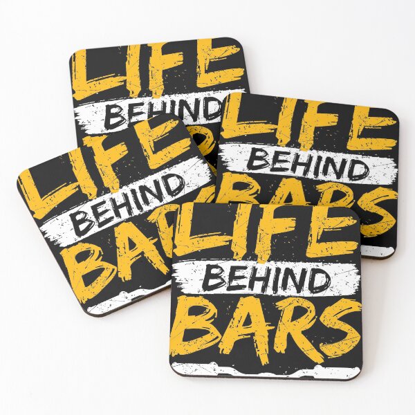 Item preview, MTB Life Behind Bars Mountain Bike Gift Design Idea gift print designed and sold by Lisbob.