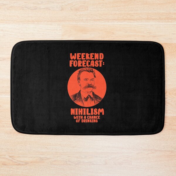 Item preview, Nietzsche Philosophy Nihilism - Weekend Forecast designed and sold by isstgeschichte.
