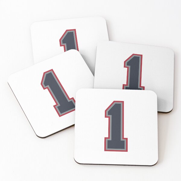 Item preview, 1 Navy Grey Red Sports Number One designed and sold by HelloFromAja.