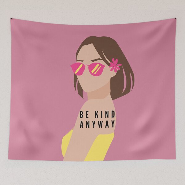 Item preview, Be Kind Anyway || Positivity Quote designed and sold by Aishwarya  Singh.