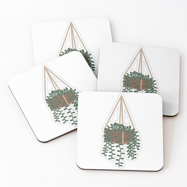 Item preview, String of Nickels Hanging Plant Sticker designed and sold by deane-frnnd.