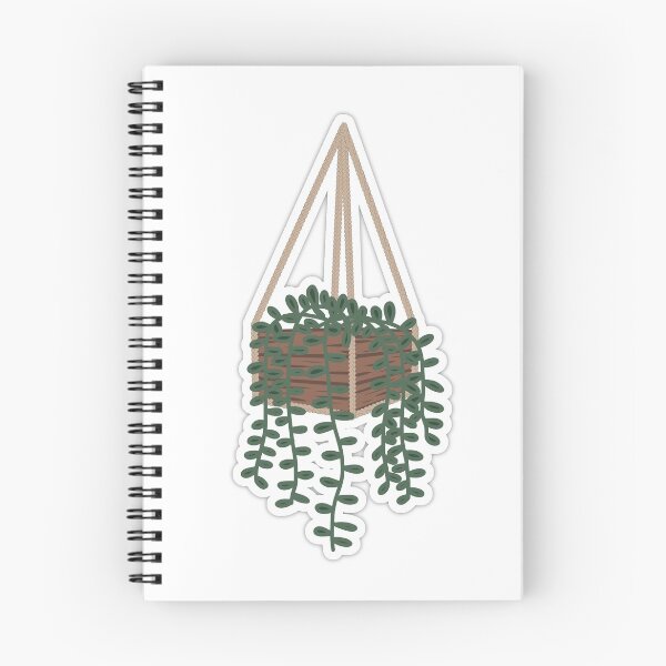 Item preview, String of Nickels Hanging Plant Sticker designed and sold by deane-frnnd.
