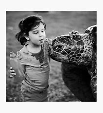 Hello turtle Photographic Print