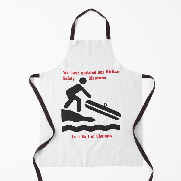 Item preview, Airline Safety Measures designed and sold by PillowPuns.