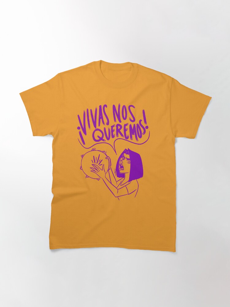 Alternate view of VIVAS NOS QUEREMOS Classic T-Shirt