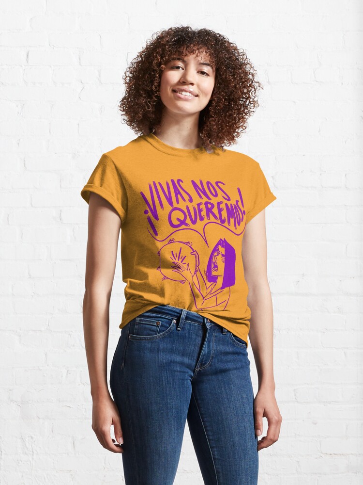 Alternate view of VIVAS NOS QUEREMOS Classic T-Shirt