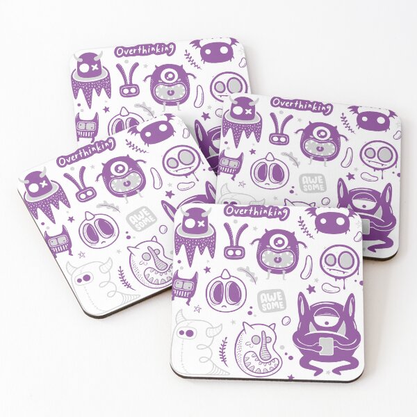 Item preview, funny monsters pattern 2 designed and sold by Mike Kiev art.