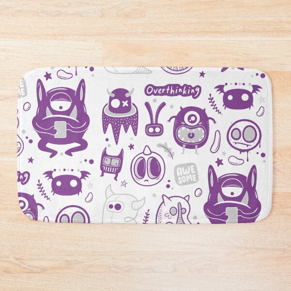 Item preview, funny monsters pattern 2 designed and sold by Mike Kiev art.