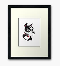 Boston University Rhett Framed Print