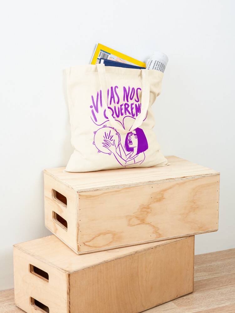 Alternate view of VIVAS NOS QUEREMOS Tote Bag