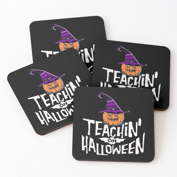 Item preview, Teachin on Halloween design for teacher designed and sold by mederDESIGNS.